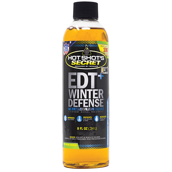 Hot Shot’s Secret EDT + Winter Defense | 7-in-1 Diesel Fuel Additive - 8 OZ image