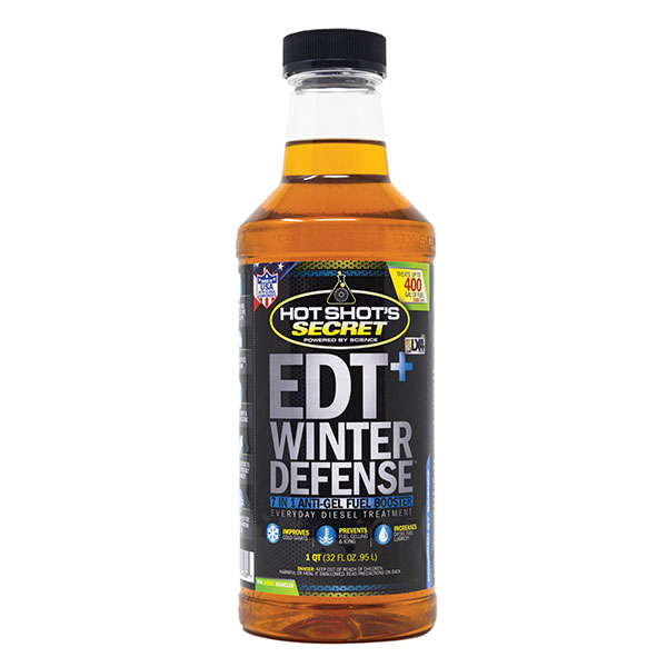 Hot Shot’s Secret EDT + Winter Defense | 7-in-1 Diesel Fuel Additive - 1QT image