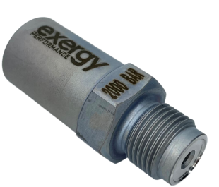 2001-2004 LB7 Duramax 2000 Bar (29 000 PSI) Pressure Relief Valve (M16x1.5 Outlet) image 0